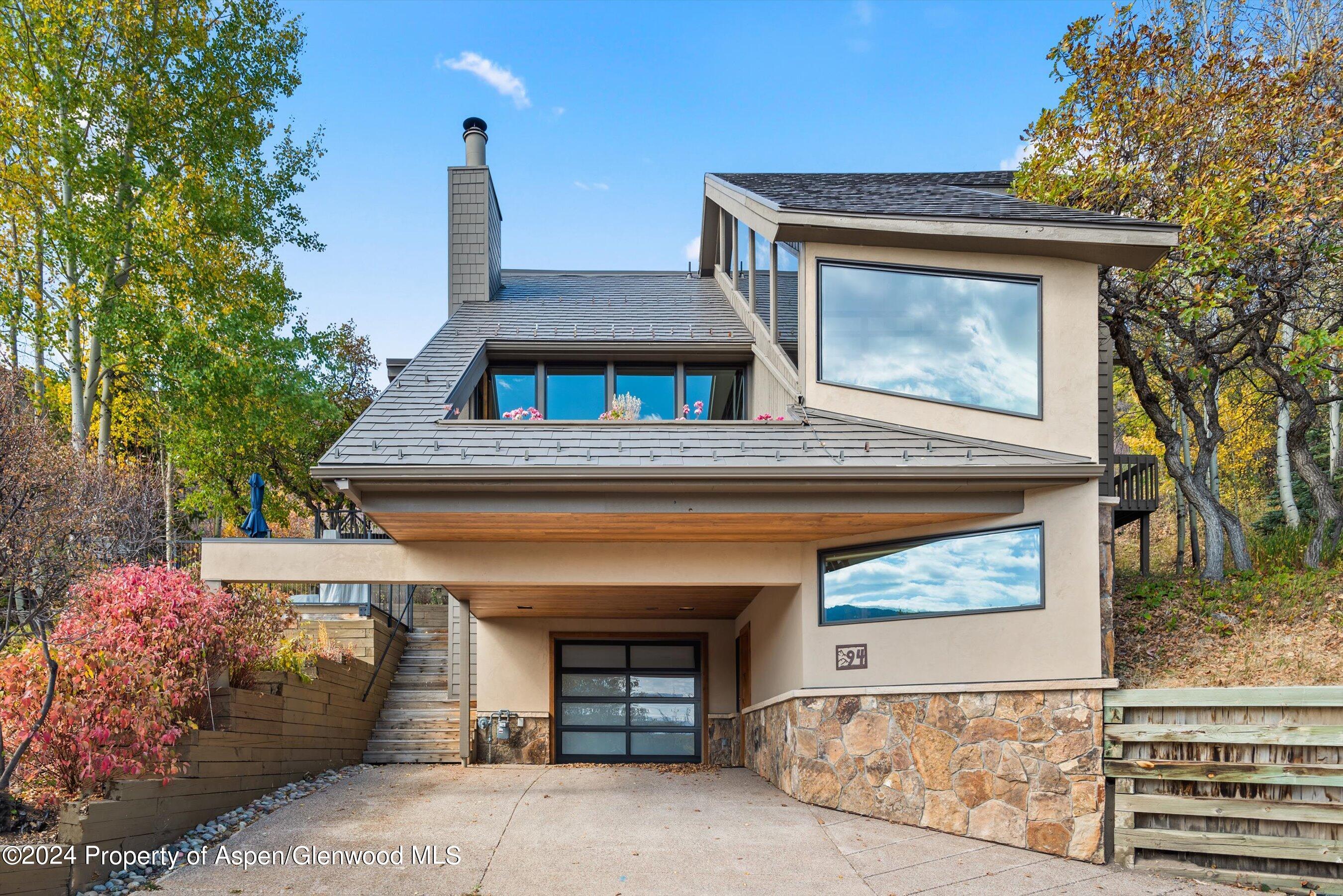 front view of a house