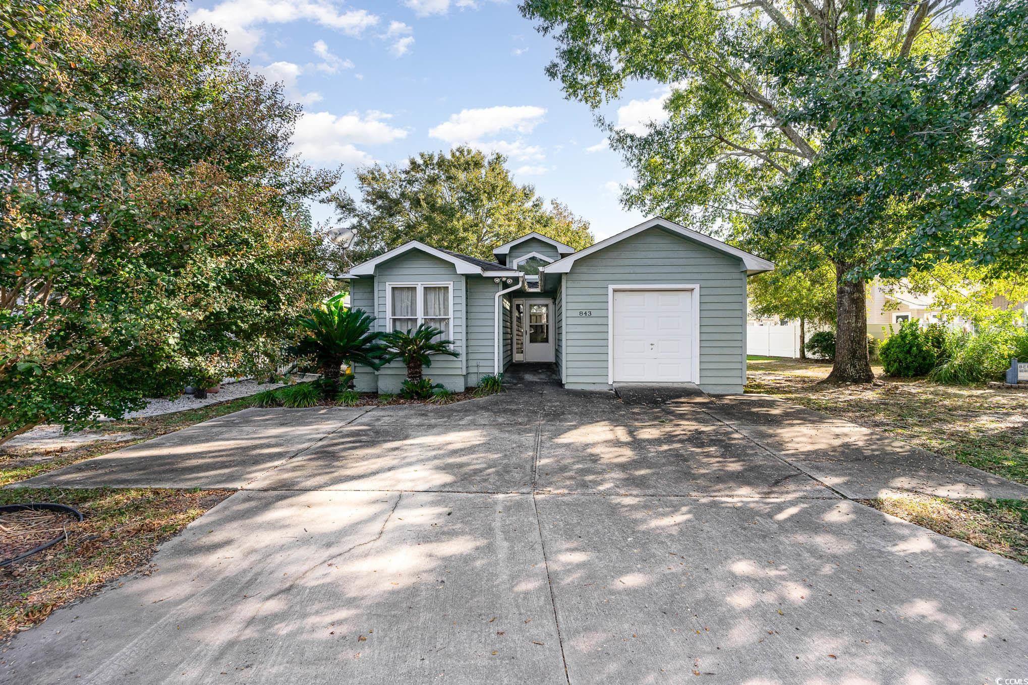 View of ranch-style home