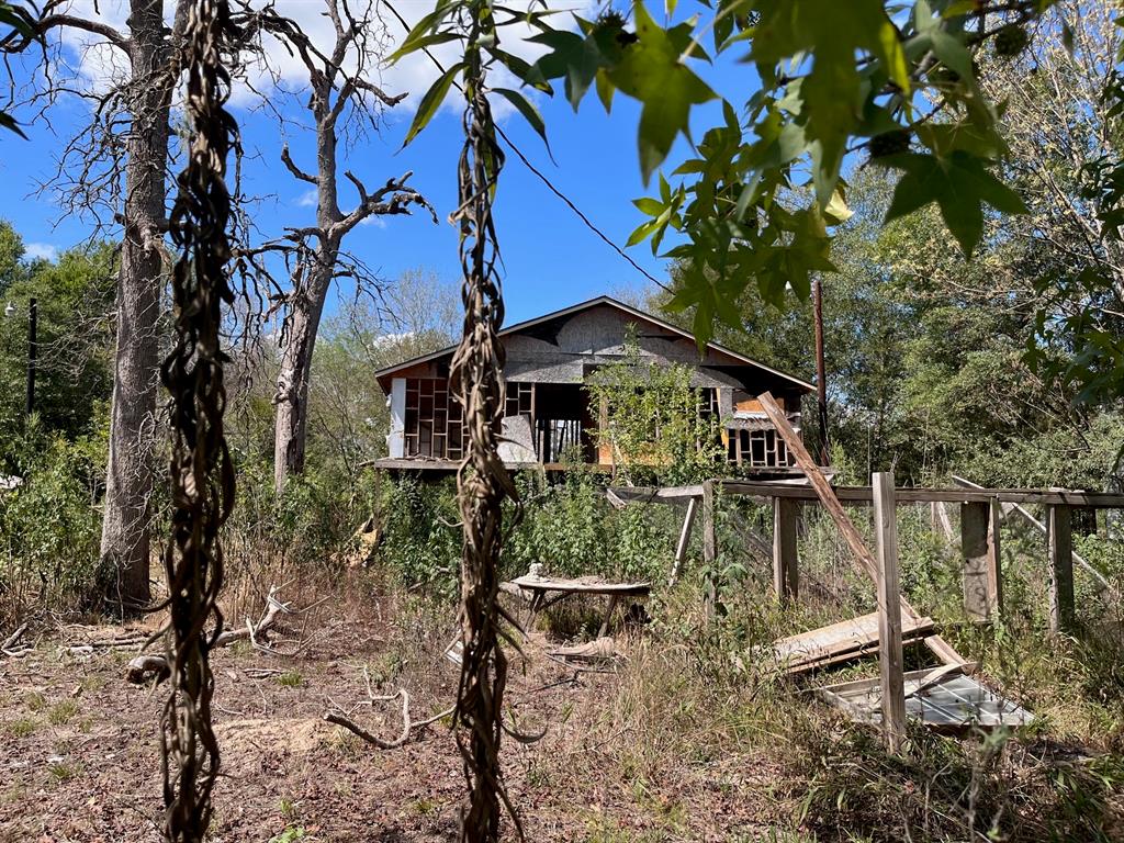 a view of a house with a tree in the yard