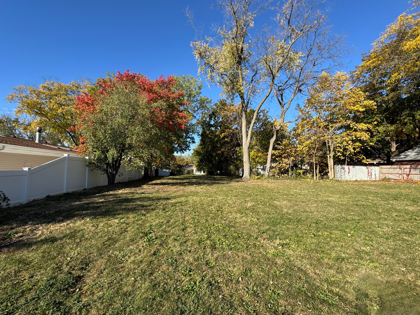 a view of outdoor space with trees