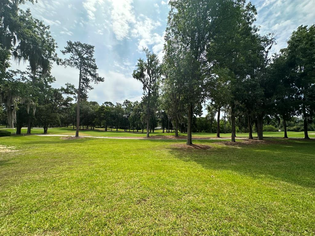 a view of a volley ball court