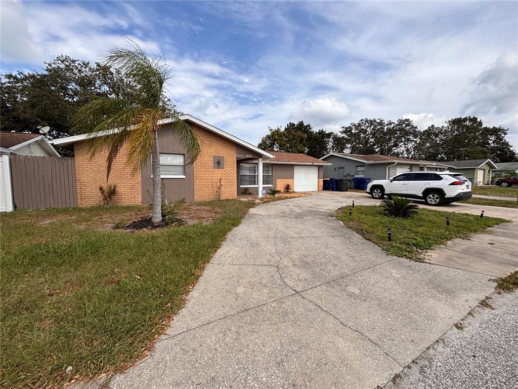 front view of house with a yard