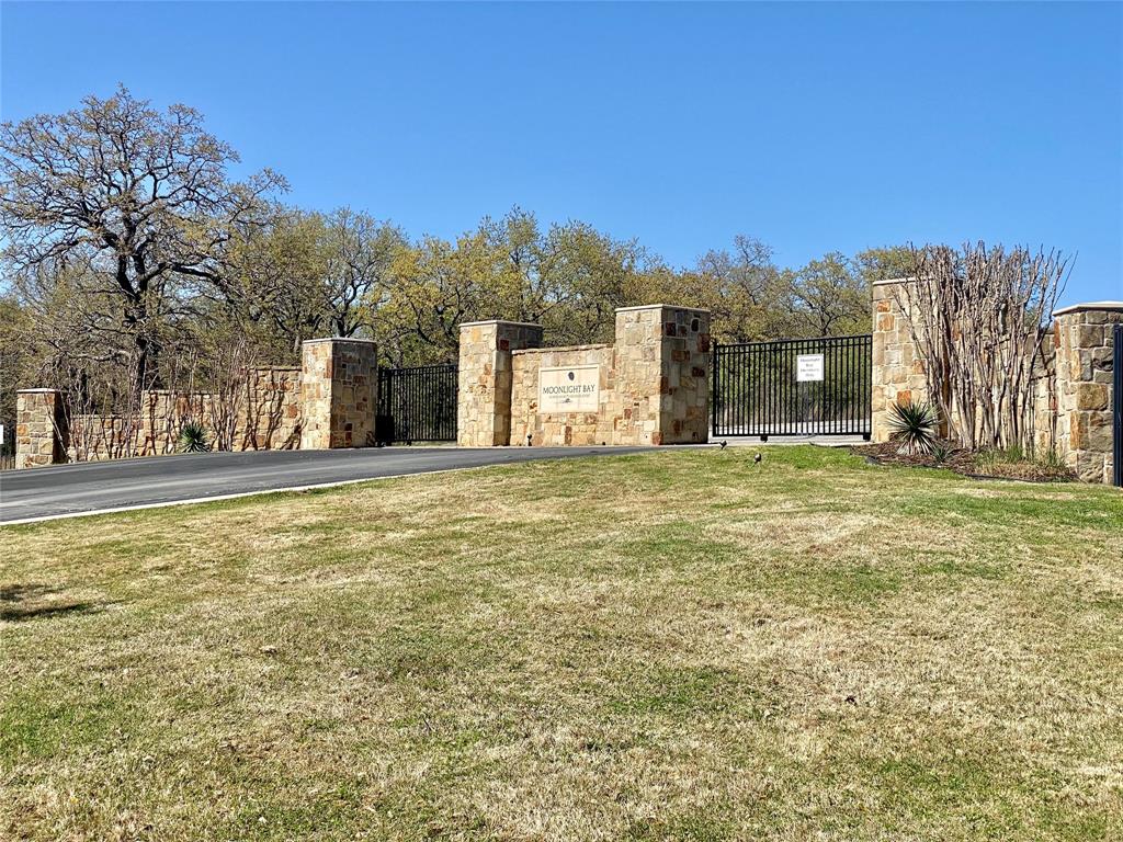 a view of a pool with a building in the background