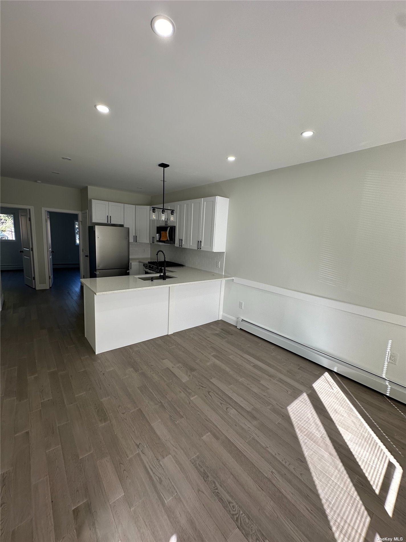 Open Concept LR/Kitchen