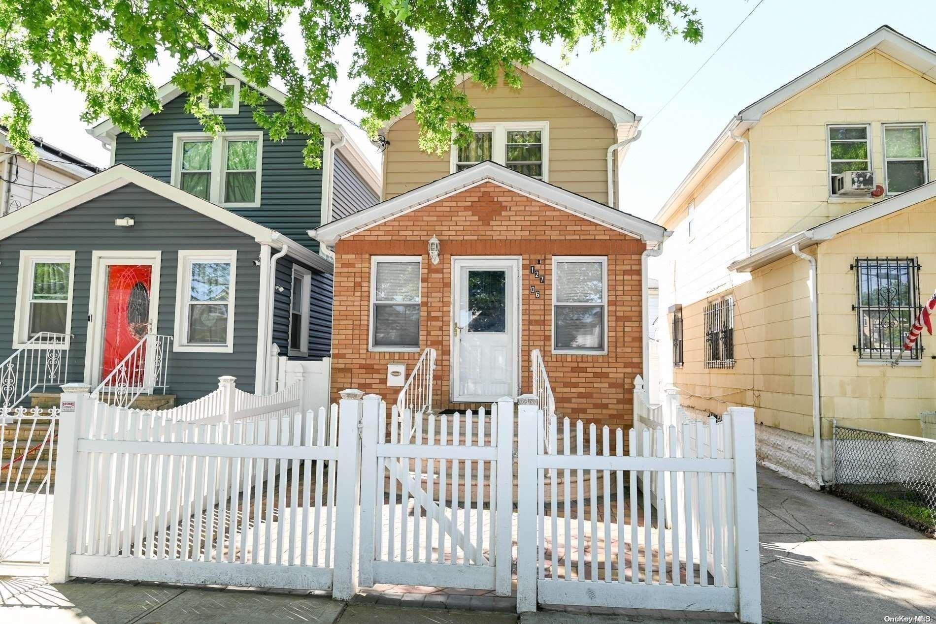 a front view of a house with a porch