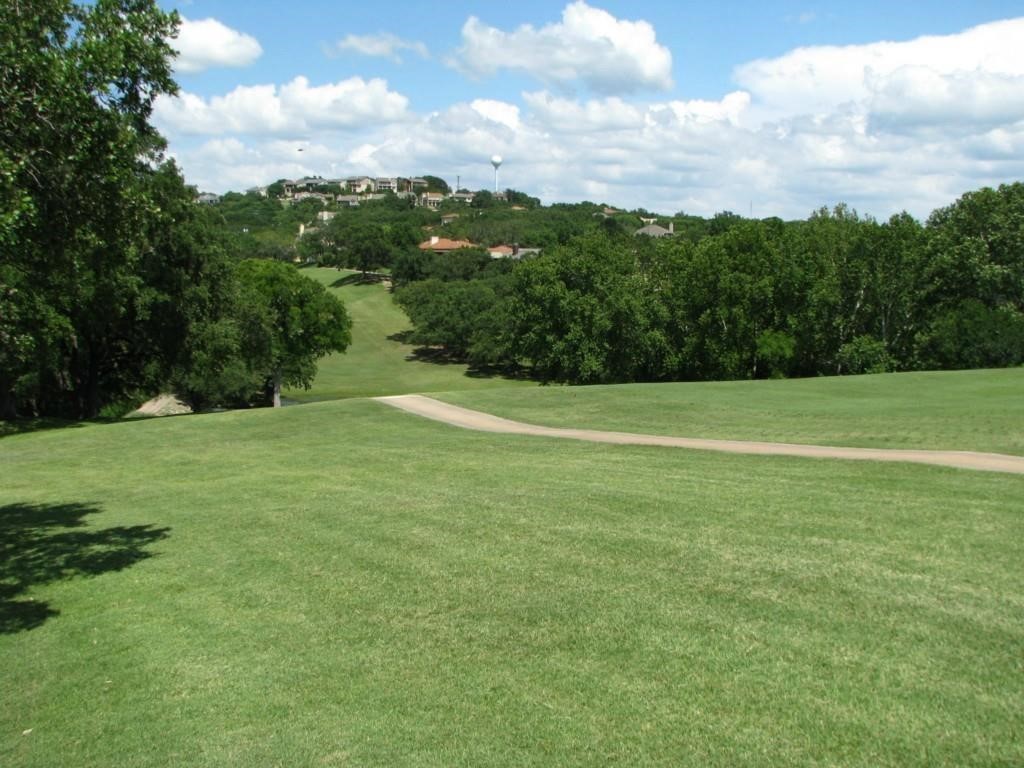 a view of an outdoor space and a yard