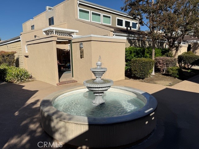 Fountains through out this complex