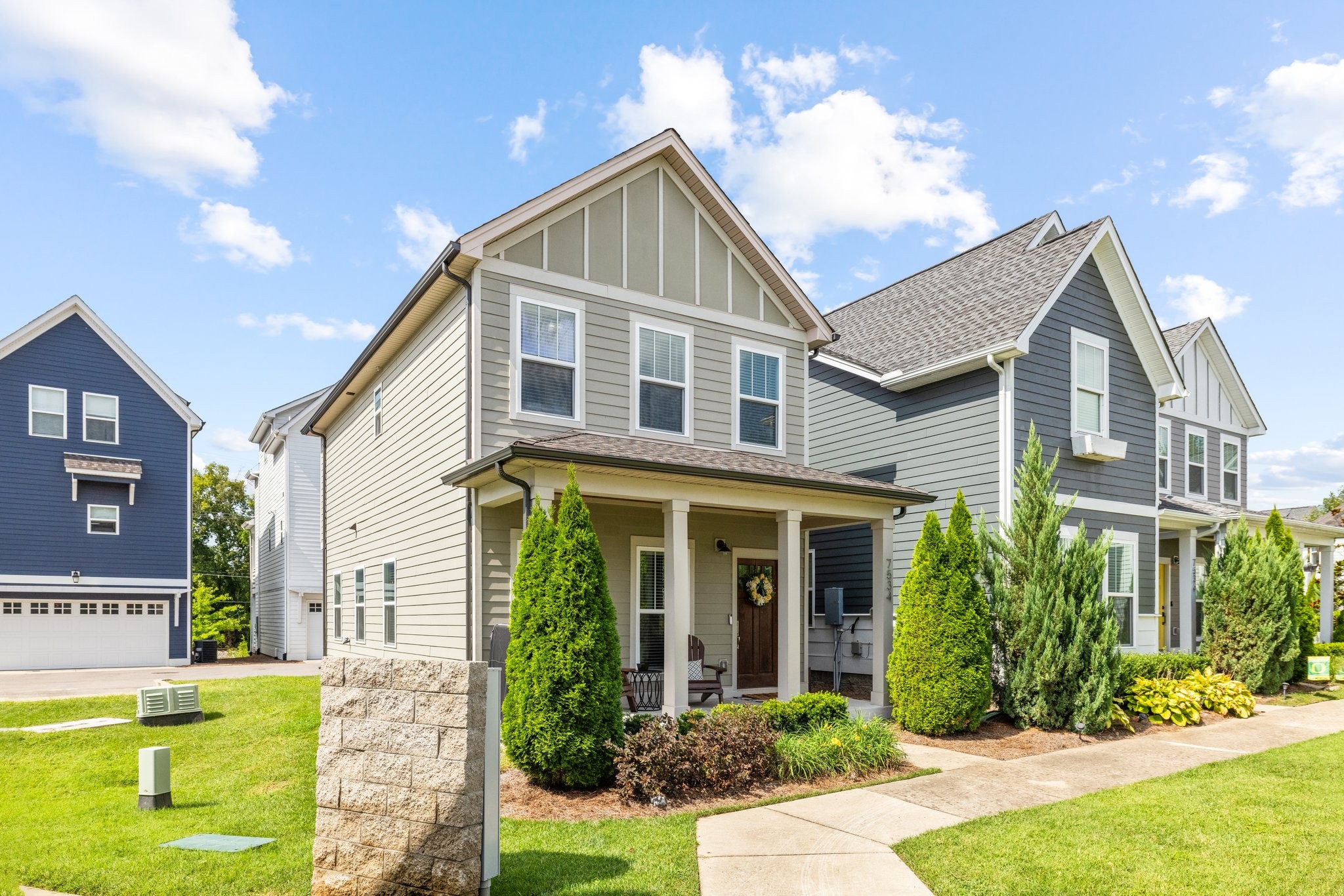 Notice the unique positioning of this home at the end of a section. This allows for a greater amount of natural light in comparison with other homes in the neighborhood.