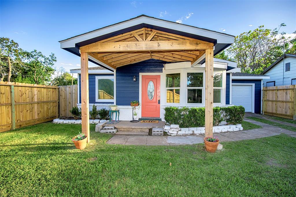 a view of a house with a porch