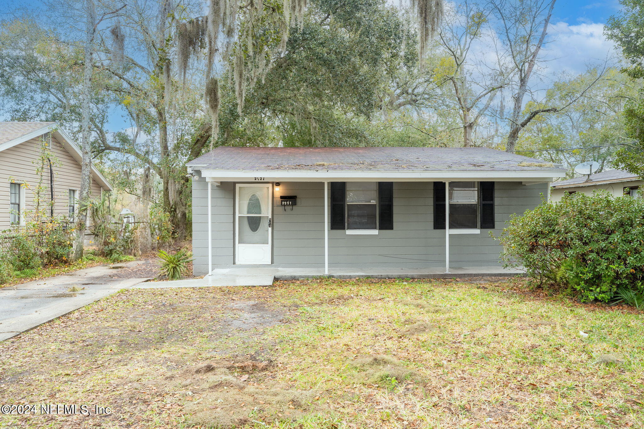 Front of the home