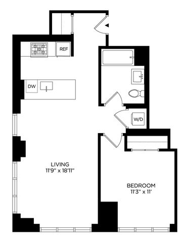 $4,390 | 5 Lincoln Avenue, Unit W2407 | Mott Haven