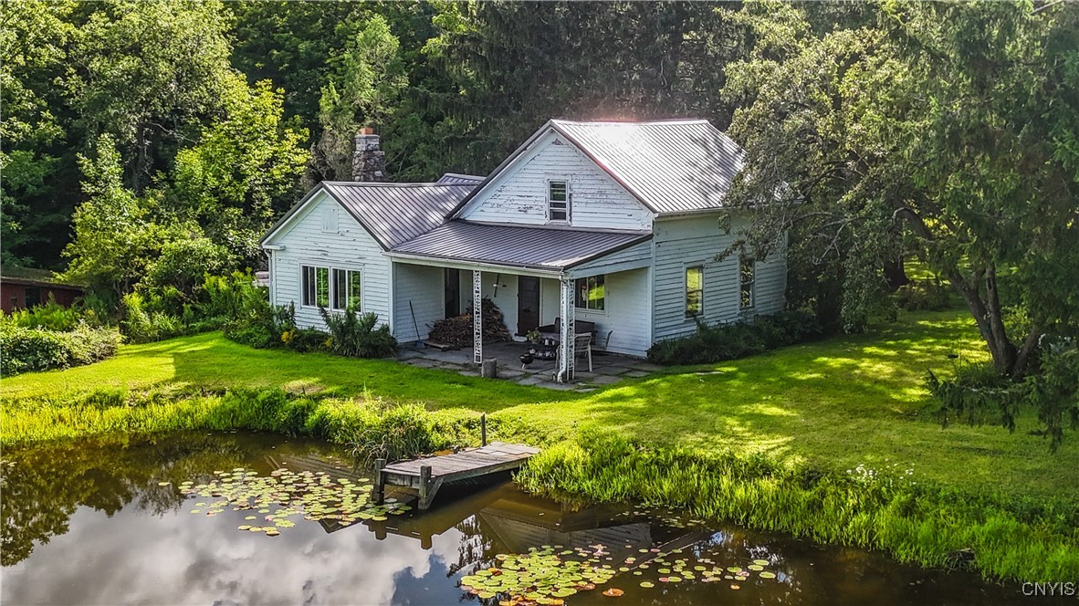 View of Home from the Pond