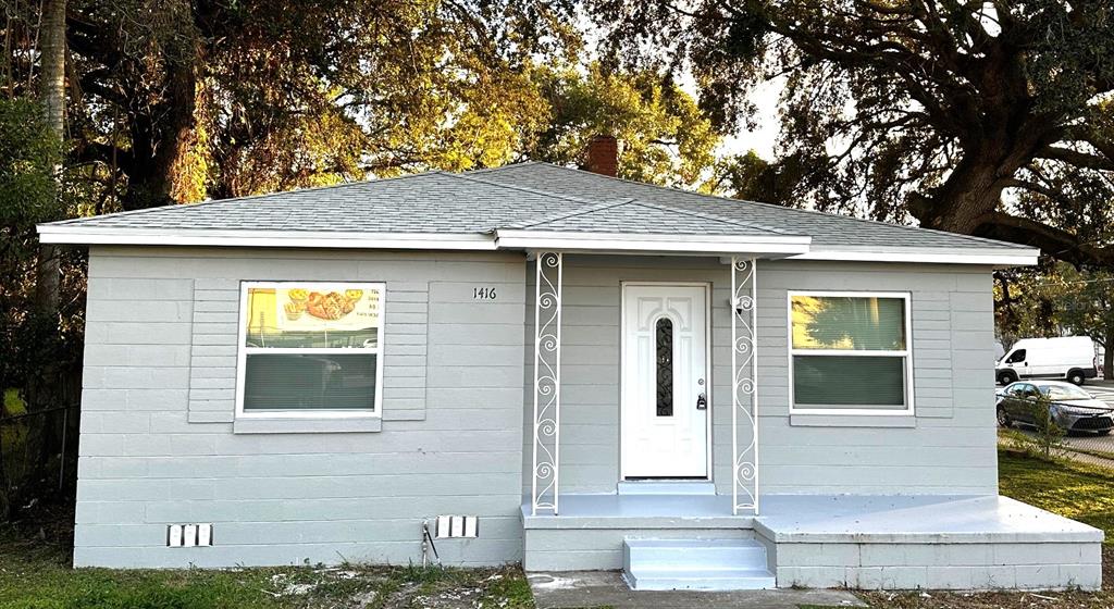 front view of a house