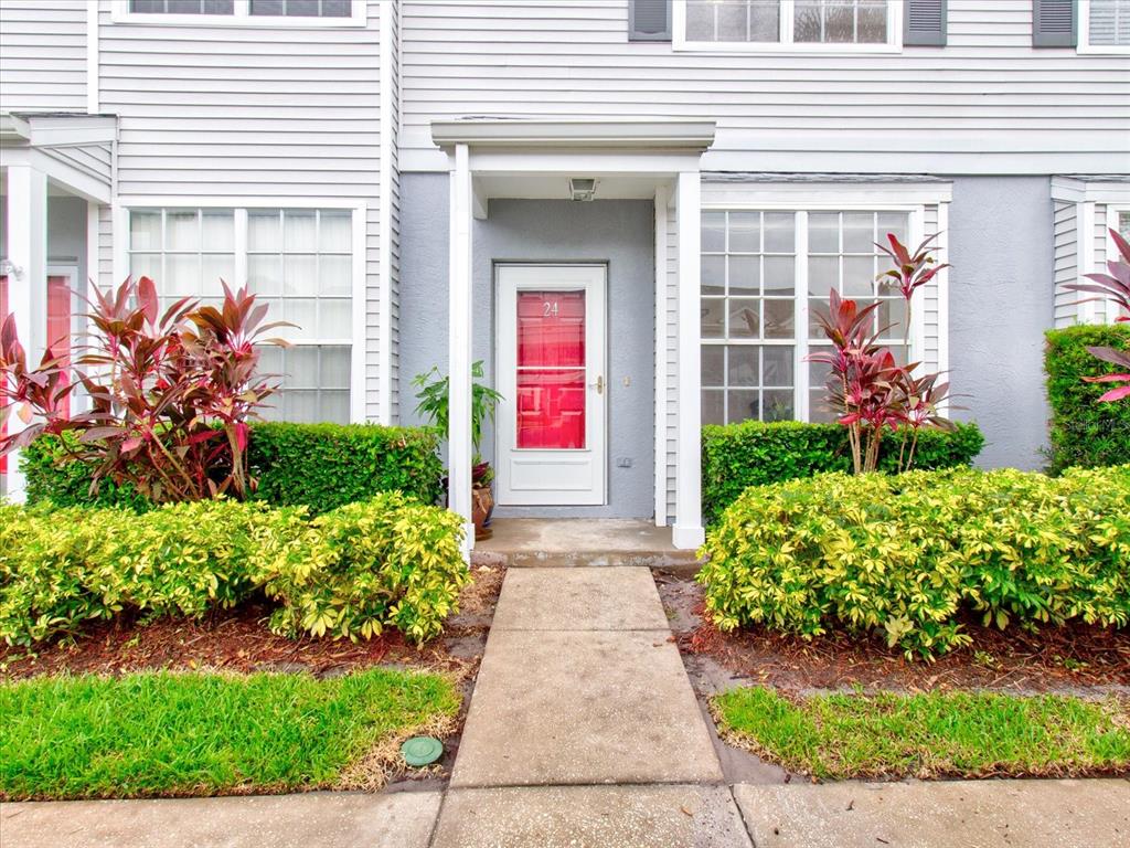 Outdoor View Of The Entrance To Your New Home!