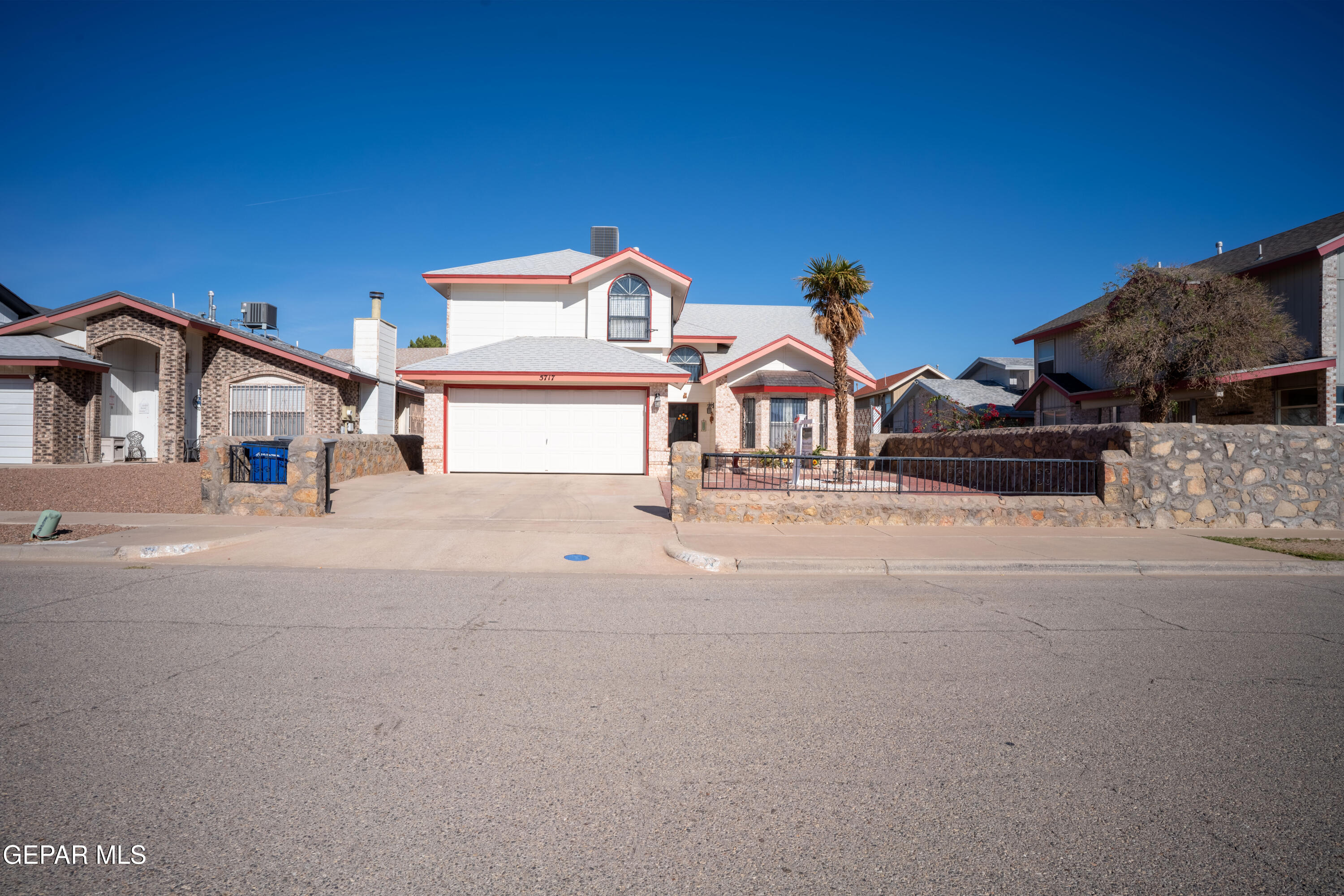 a view of the house with a street