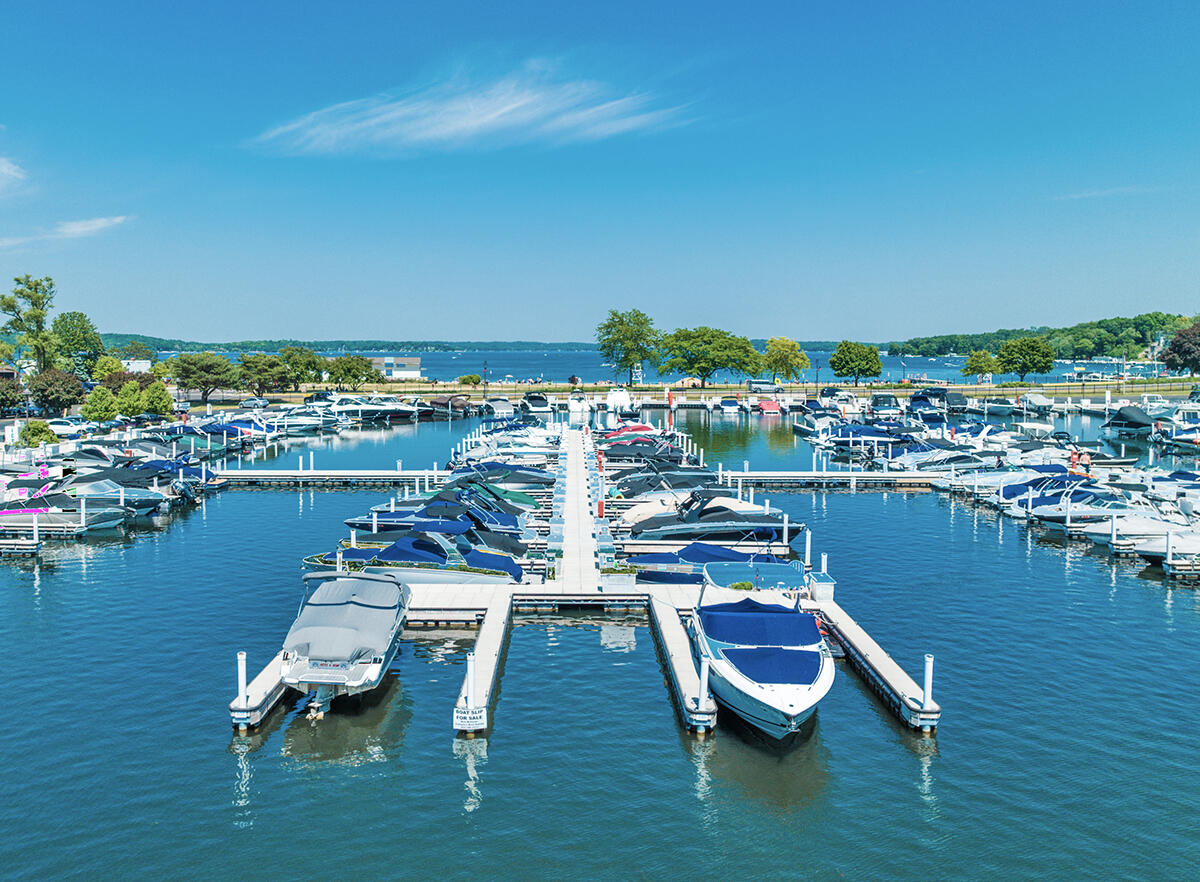 Abbey Harbor Drone