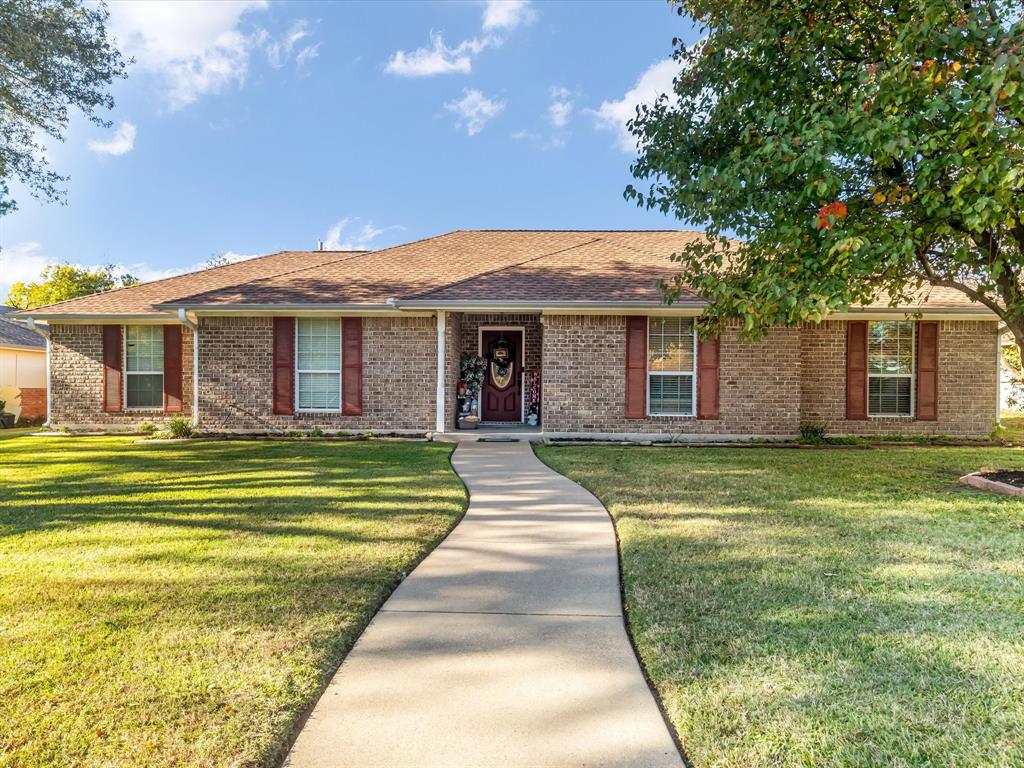 Ranch-style home