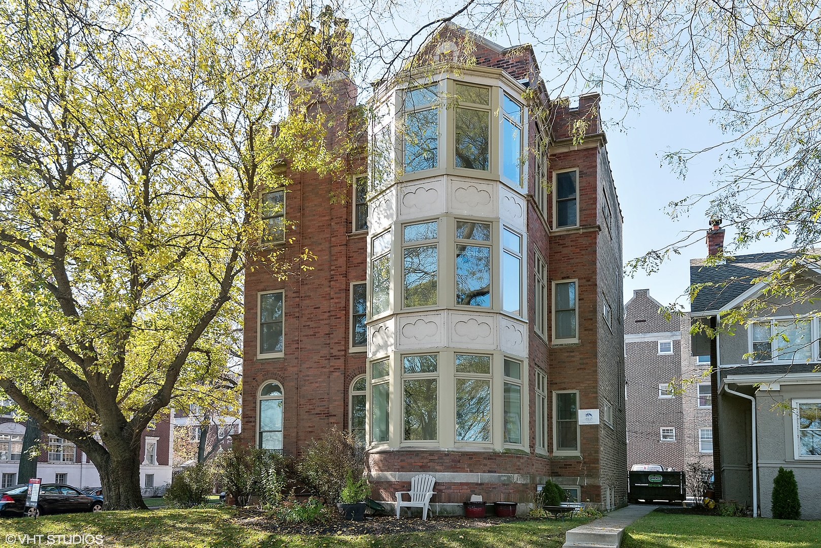 front view of a building