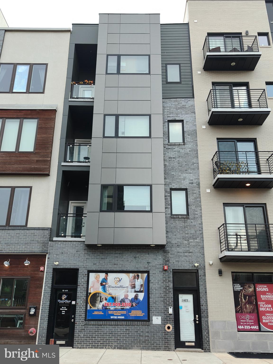 a building with multiple glass windows