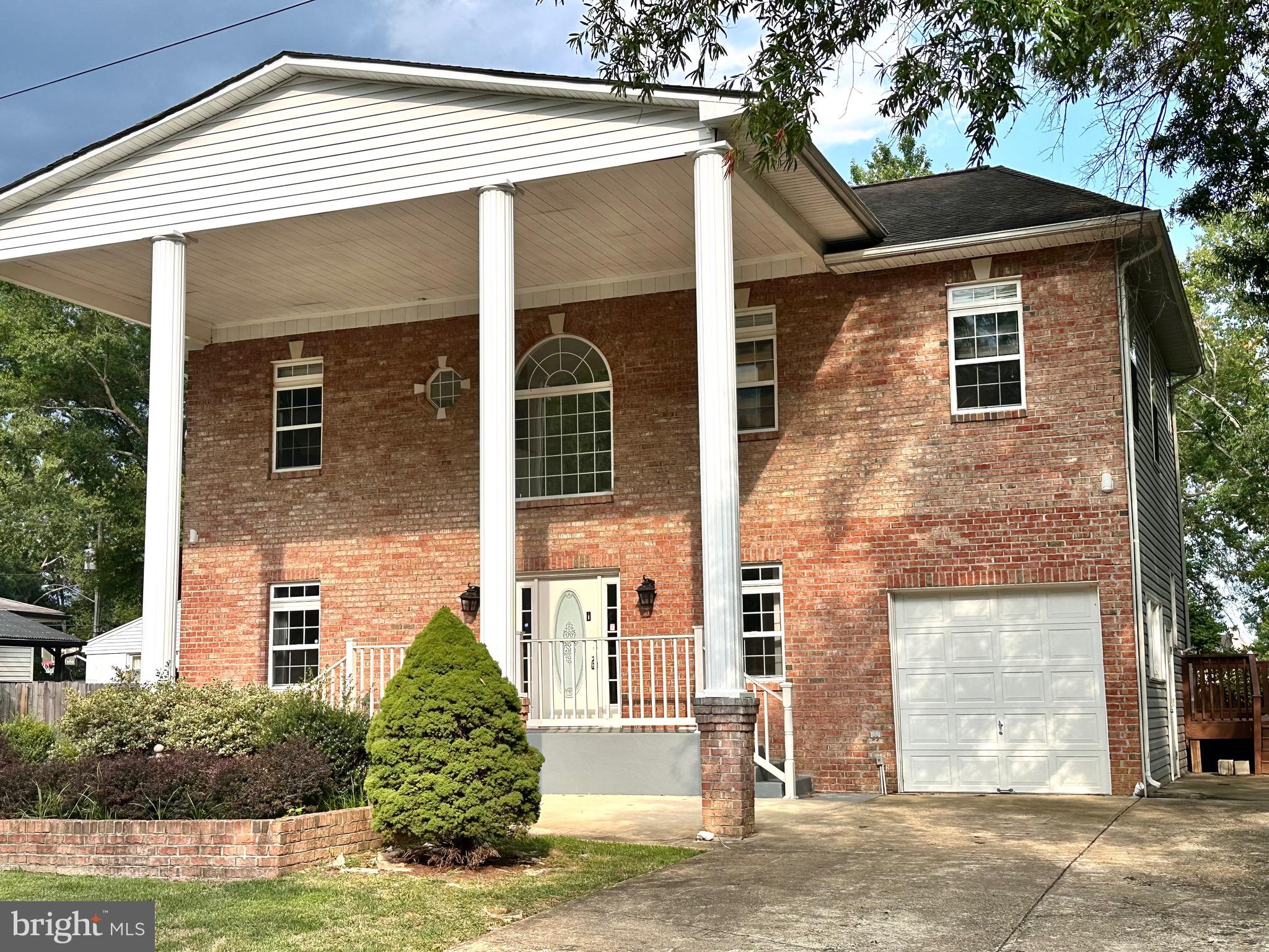 front view of a house