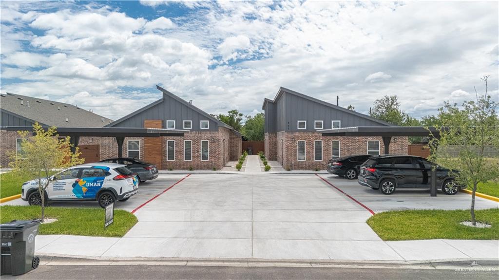 a house view with sitting space and garden space