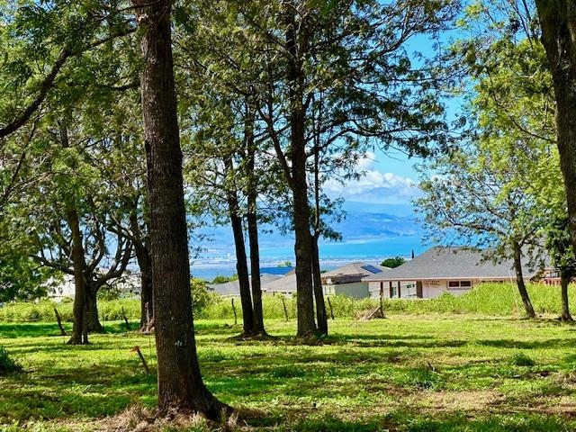 Close up views towards Kahului Harbor