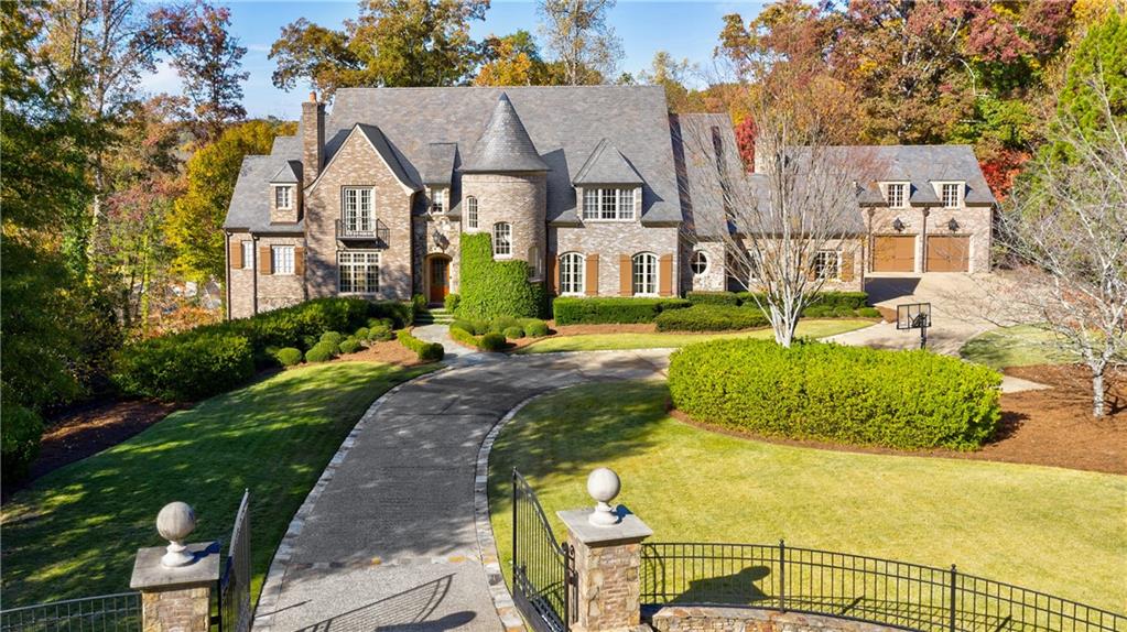 Magnificent, all brick and stone masterpiece estate which boasts a slate roof and copper gutters.