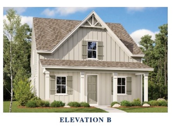 Front Elevation (Representative Rendering)