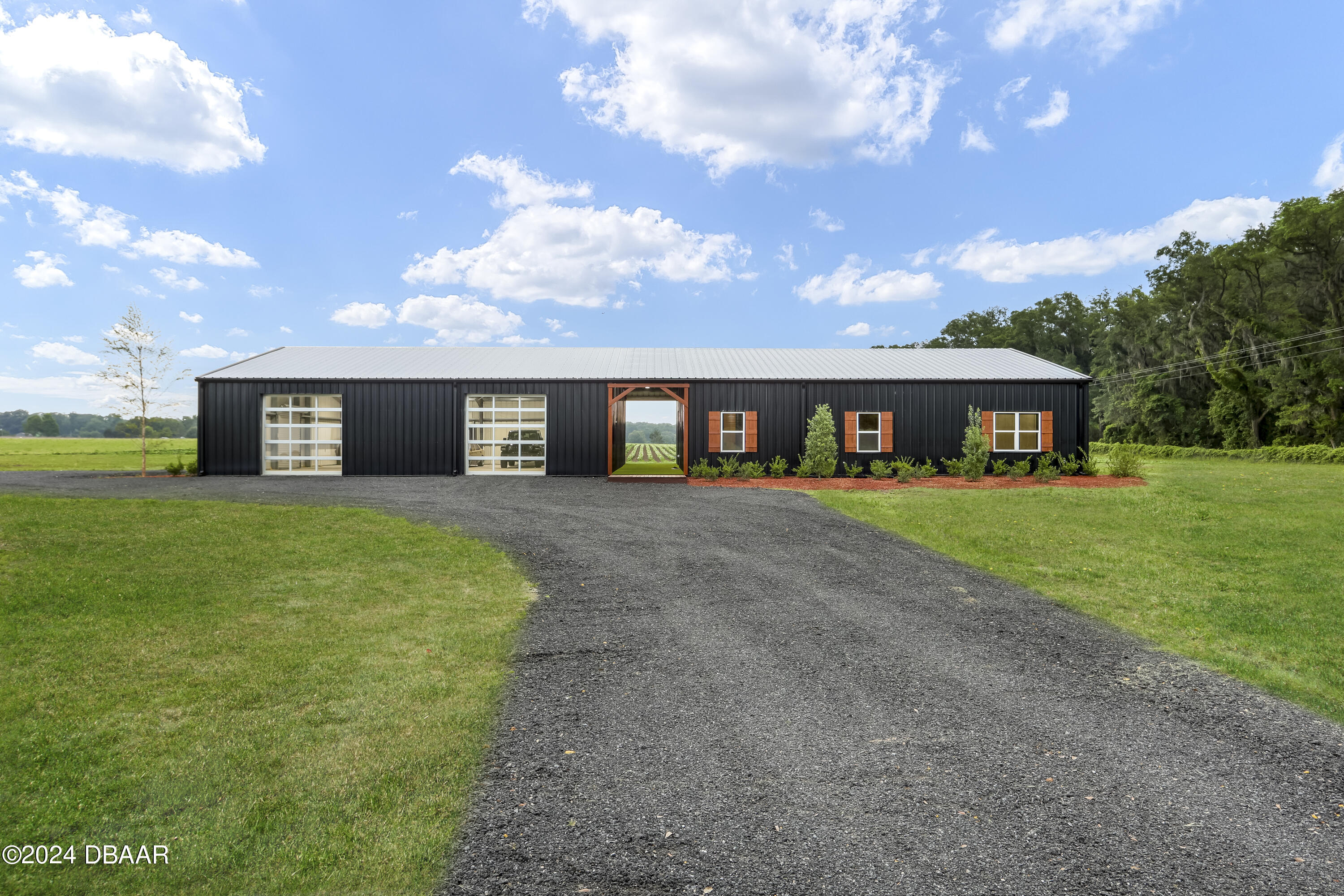 a front view of house with yard