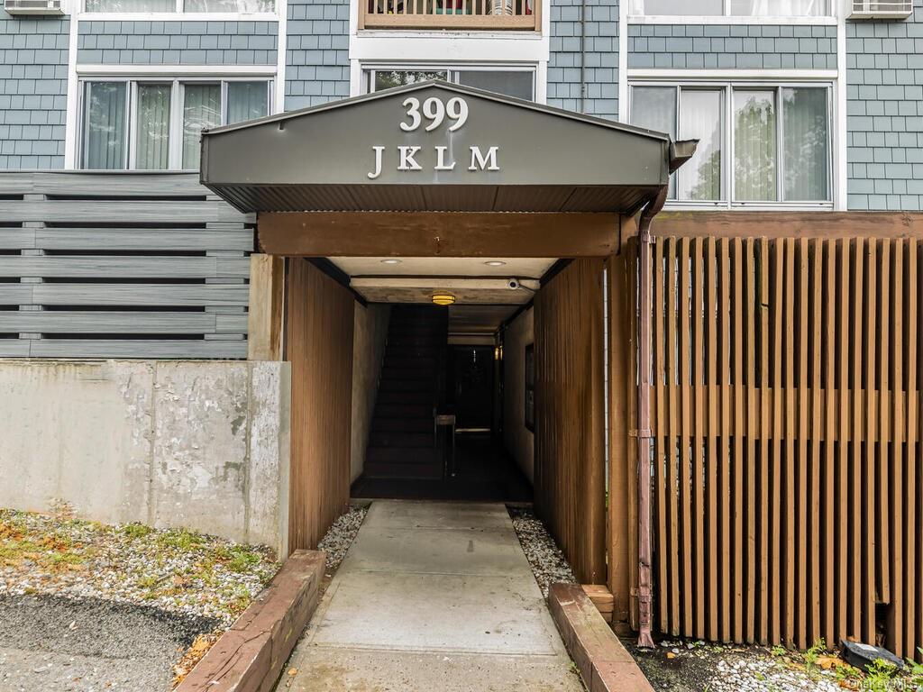 a view of a entryway door