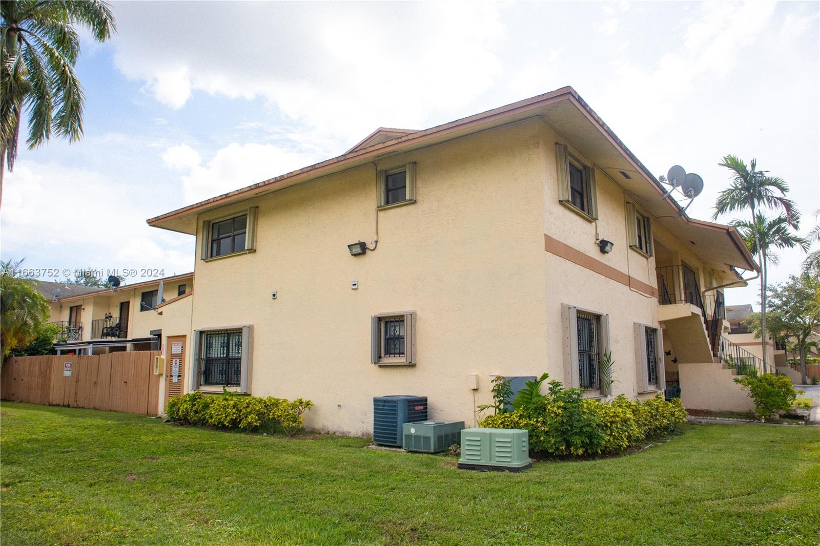 a front view of house with yard