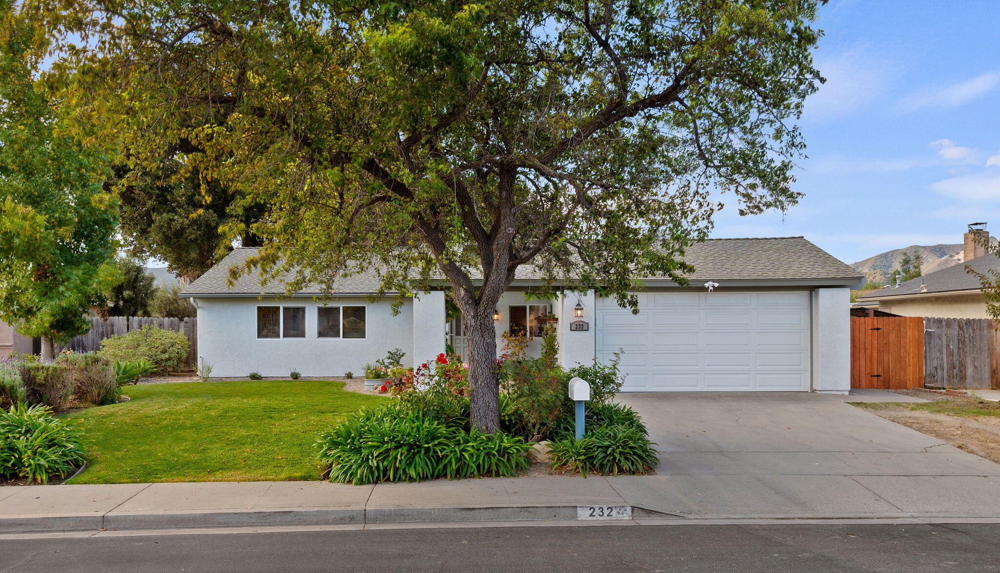 front view of house with a yard