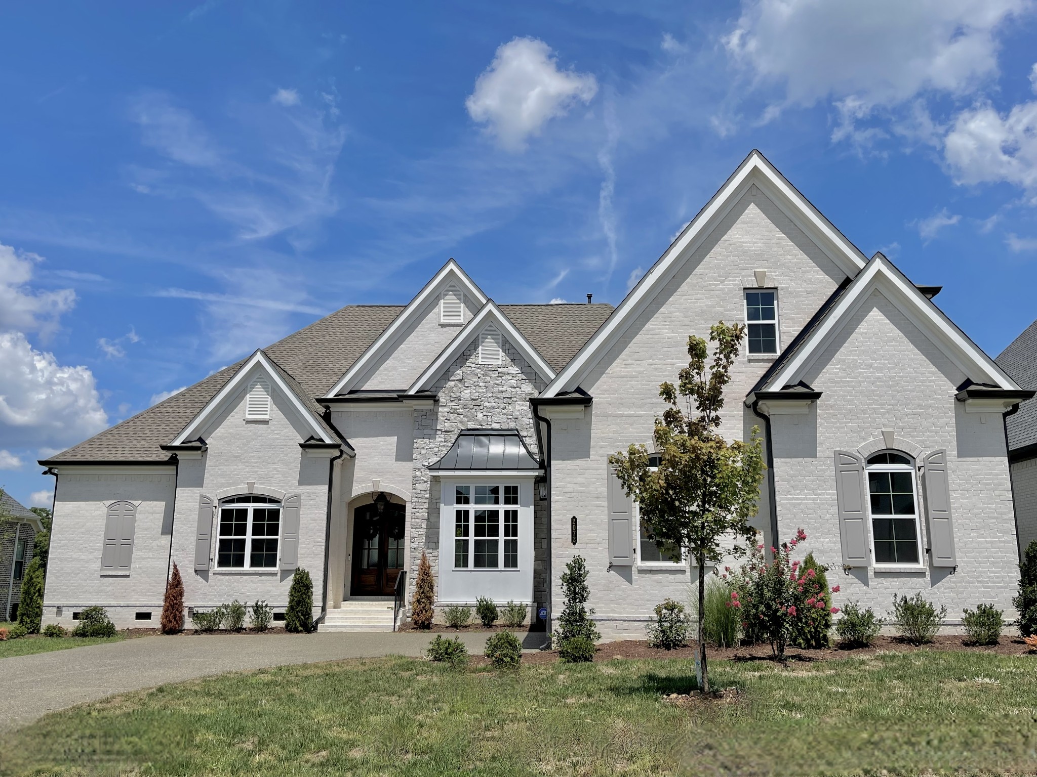 "St. Andrews" by Turnberry Homes • Mostly One Level Living with HUGE Oversized 3 Car Courtyard Garage! • Custom Build - For Comp Purposes Only •  ALL Photos of Similar Homes & NOT Actual Home.