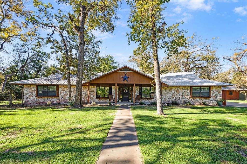 Beautiful stone ranch style home