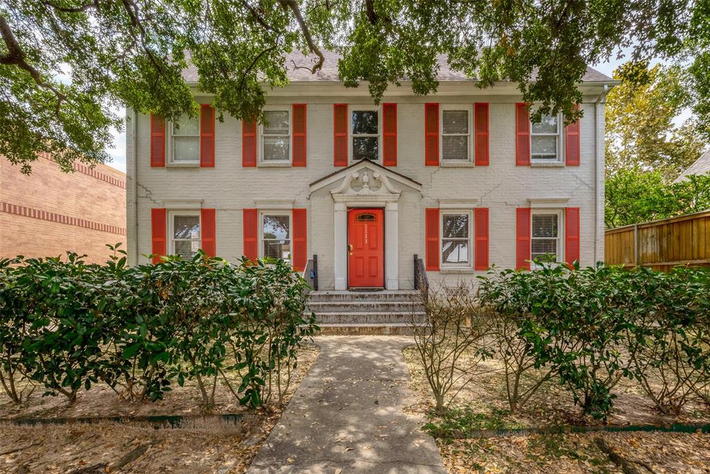 front view of a house