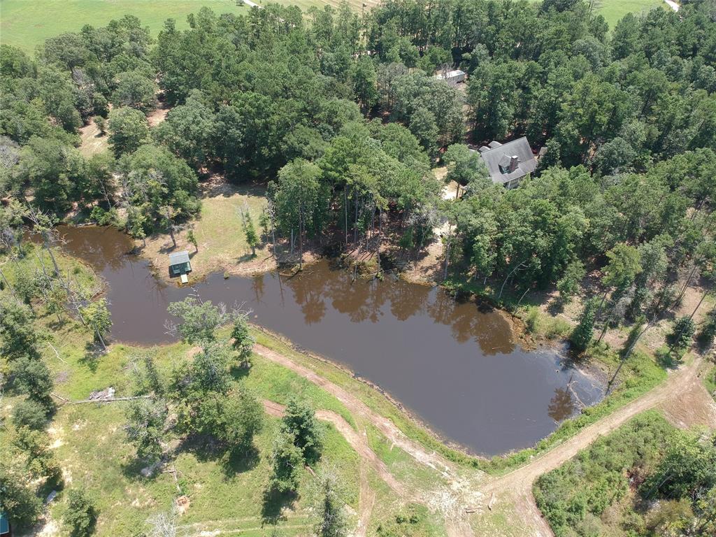 a view of a lake yard