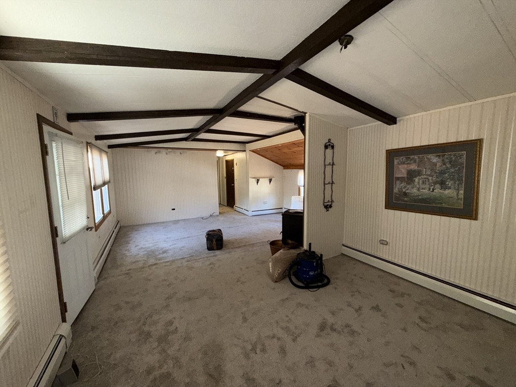 a view of a storage and utility room