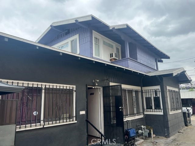 a front view of a house with a garage