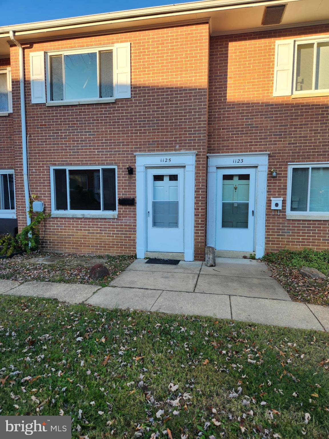 Front Door Freshly Painted Trim