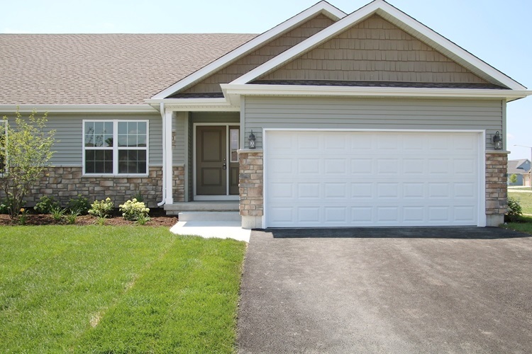 front view of house with a yard