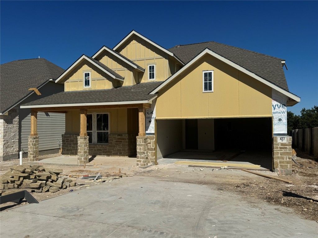 427 Sage Thrasher Cir - Schertz Elevation