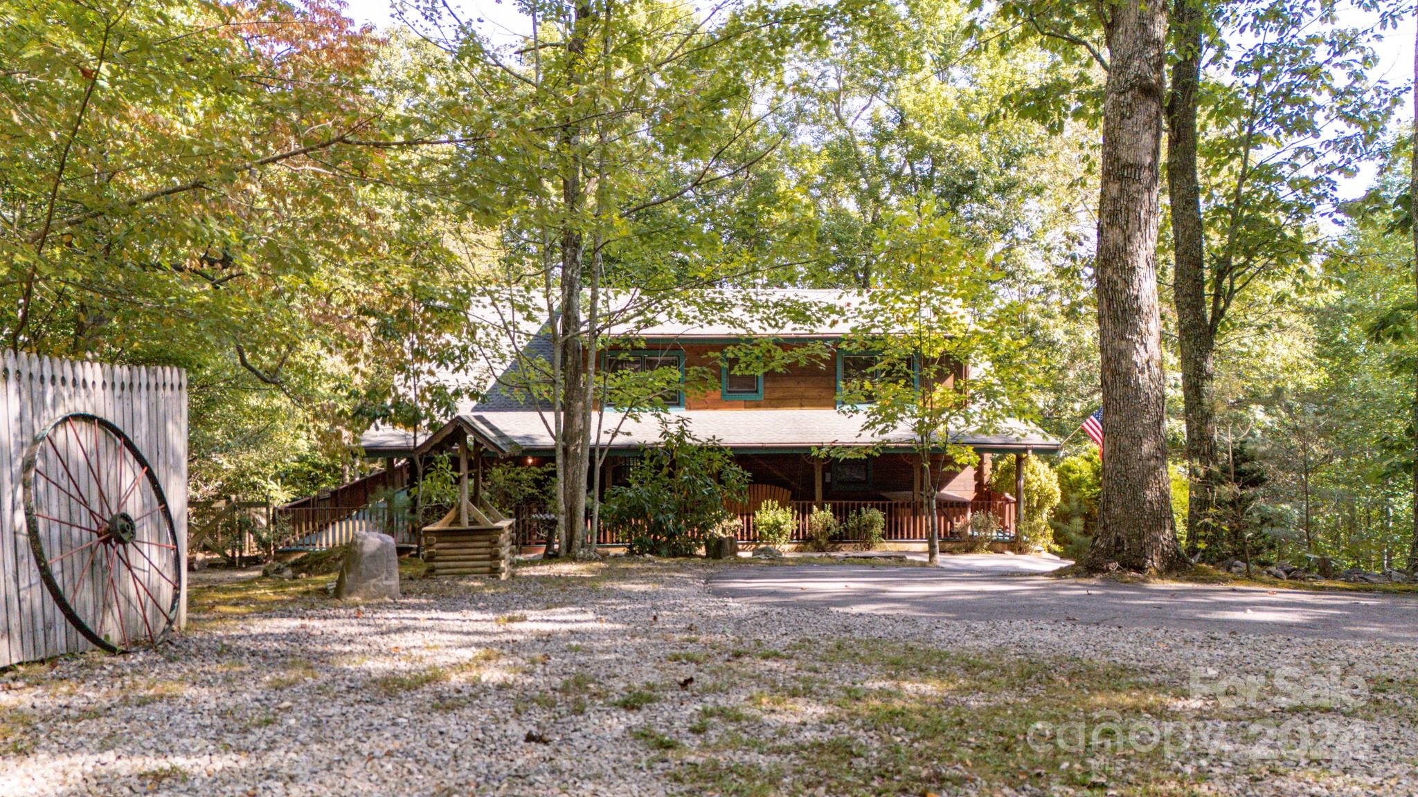 a view of a outdoor space with a tree