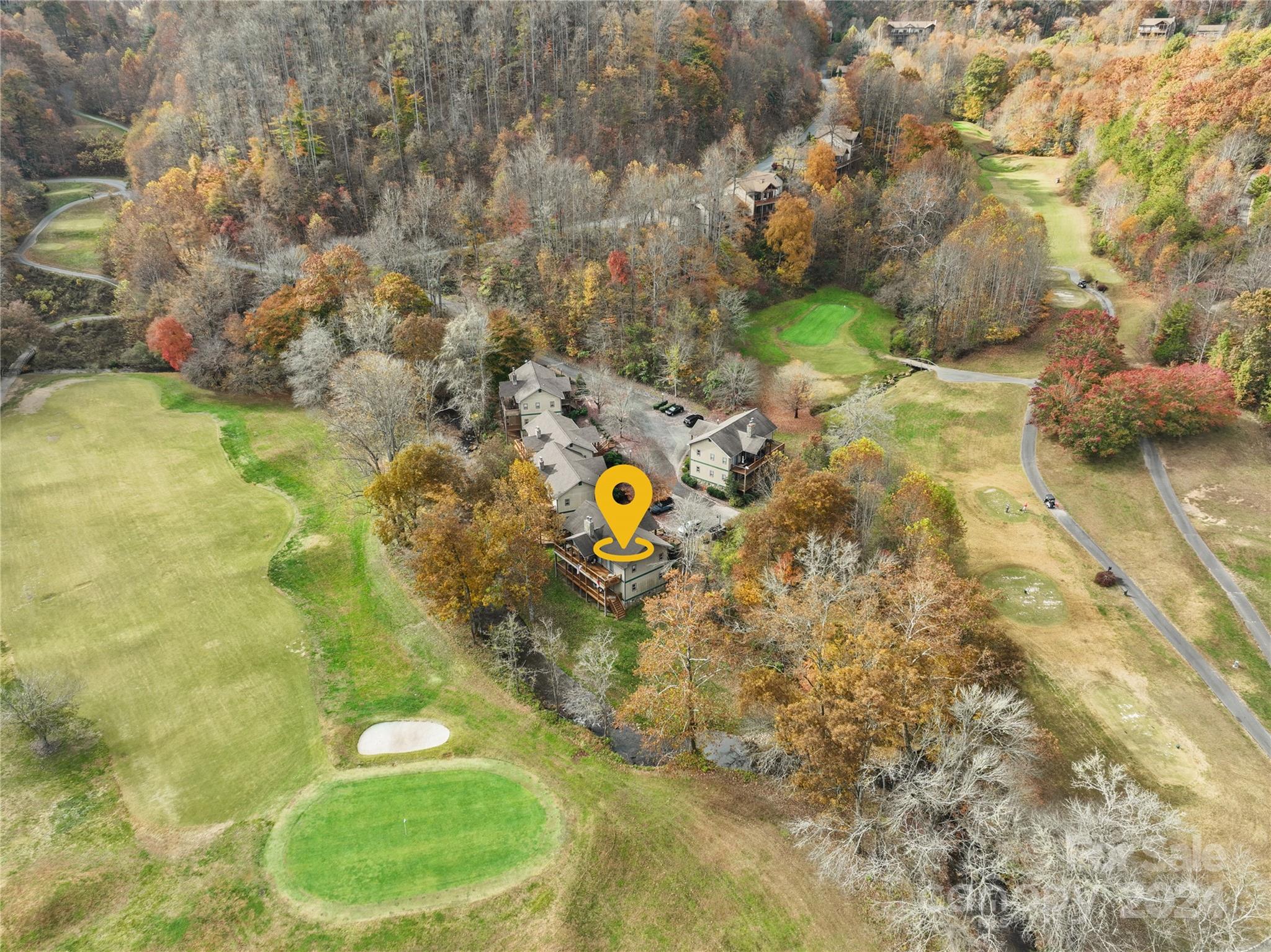 a bird view of building