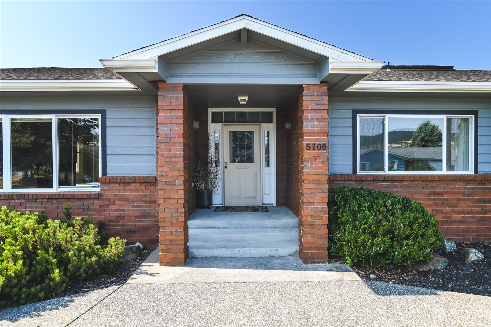 front view of a house