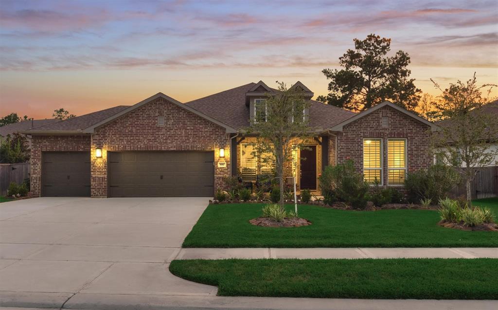 All brick home, 3 car garage, home GENERATOR, Water Softener, Gutters, and interior Window Shutters