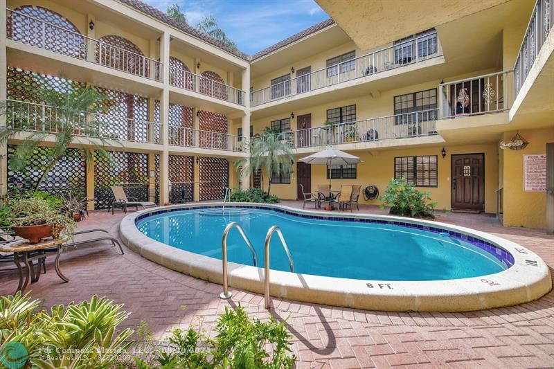 a view of outdoor space yard swimming pool