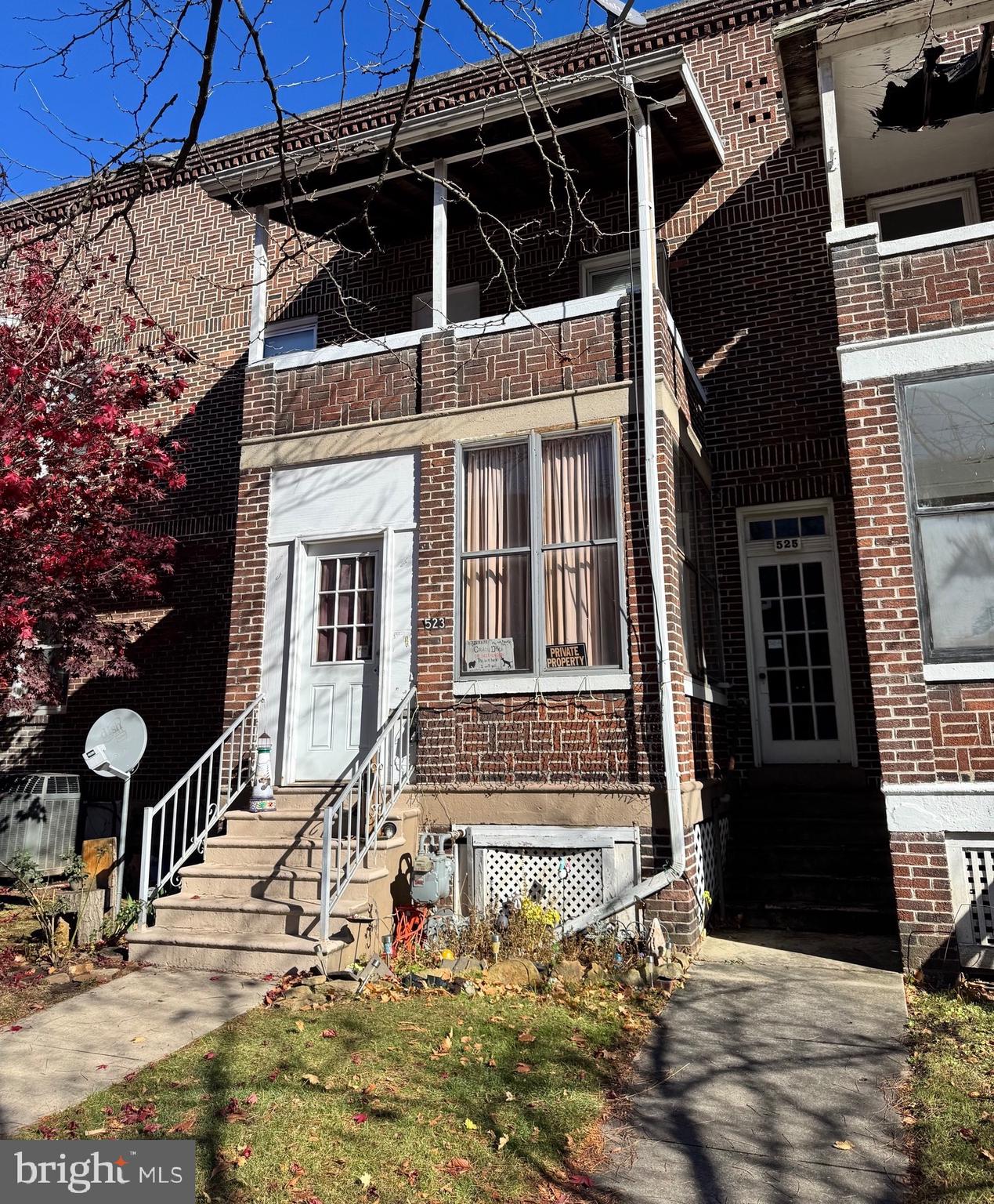 a view of a house with a patio