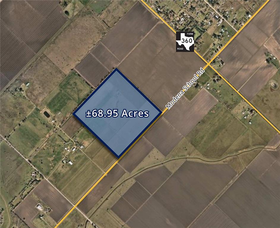 68.95 acres available for