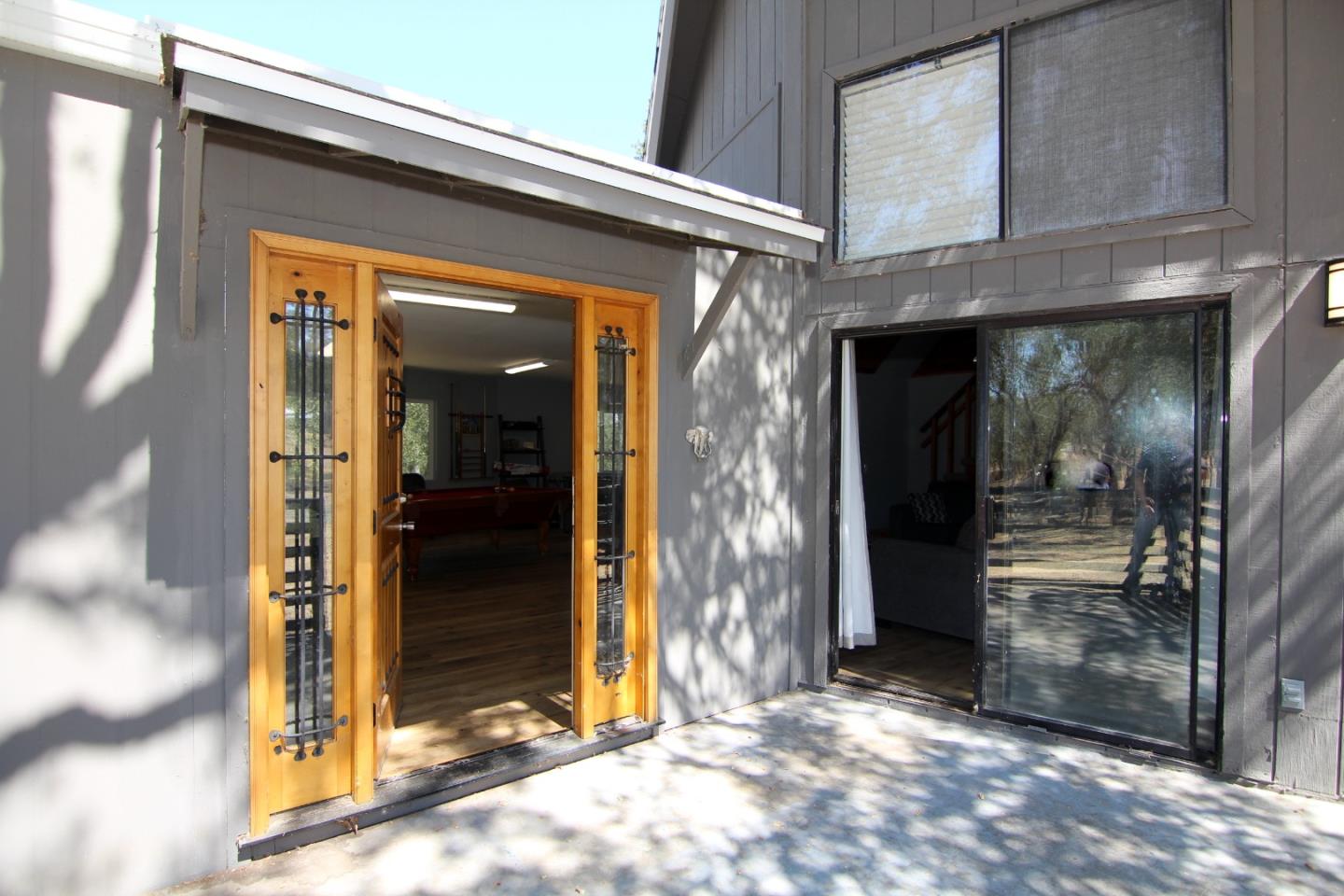 a view of entrance front of house