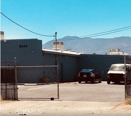 a car parked on the side of a street